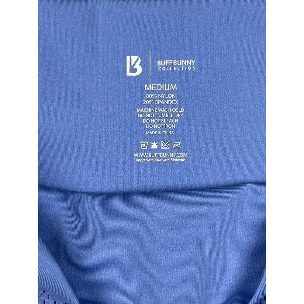 Buffbunny EUC Athletic Skort Women Medium Blue Mesh Tennis Pickleball Golf - Picture 5 of 8